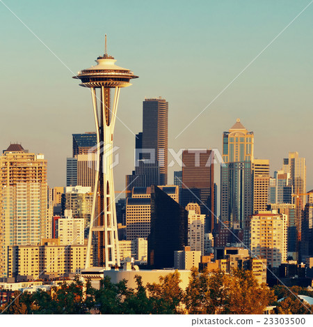 Seattle city skyline 23303500