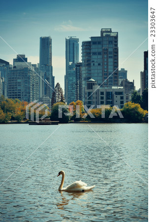 Vancouver city skyline 23303647