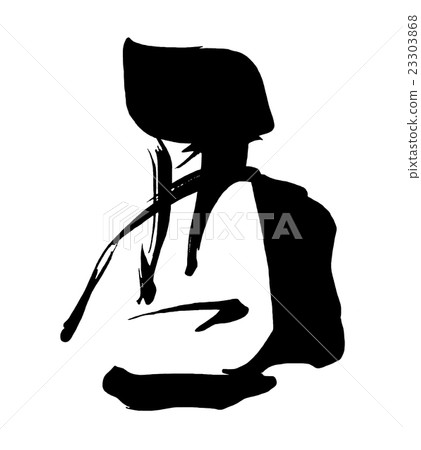 Brush character rooster .n 23303868