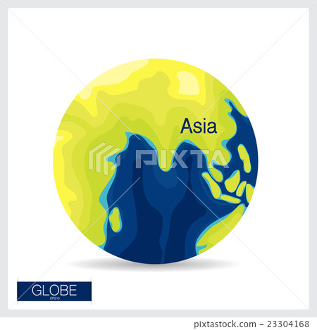 Modern Globe, vector illustration. Modern Globe, vector illustration. 23304168