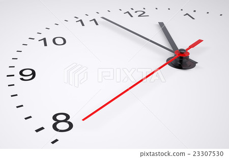 Clock face with numbers Clock face with numbers 23307530