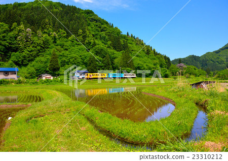 Akita inland coastal railway Akita inland coastal railway 23310212