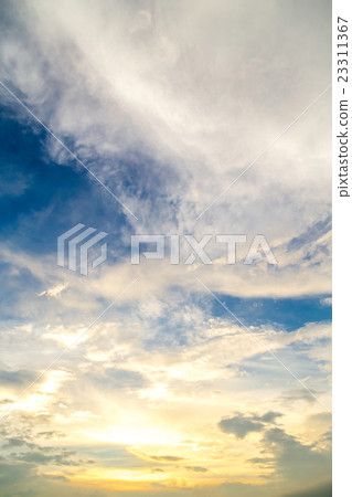 Guerrilla After heavy rain After heavy rain Cloudy sky Evening sunset Sunset sky Early summer sky Copy space Character space 23311367