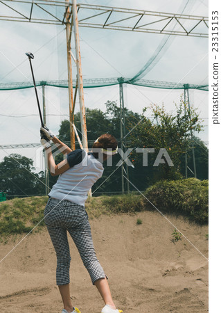 golf, golfing, bunker 23315153