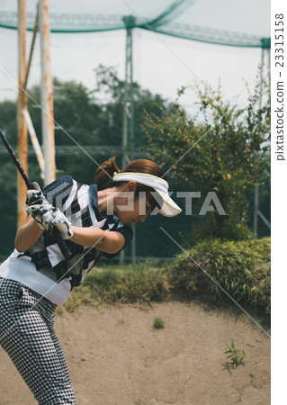 golf, golfing, bunker 23315158