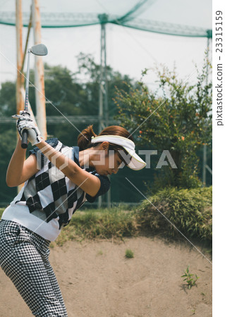 golf, golfing, bunker 23315159