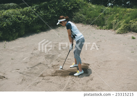 高爾夫 沙坑 掩體 23315215