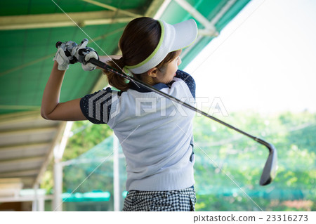 golf, golfing, female 23316273