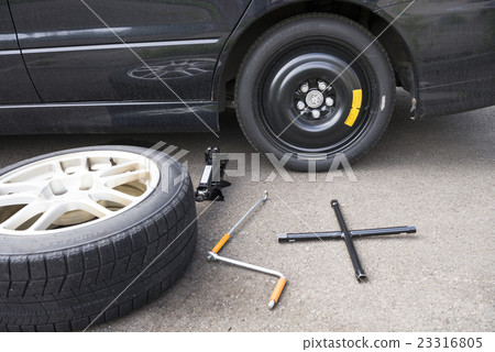 How to exchange for emergency tires 23316805
