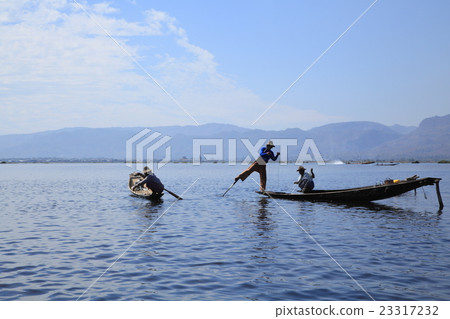 Fishery in Inle Lake Myanmar 23317232