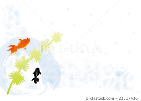 Goldfish greeting card Goldfish greeting card 23317430