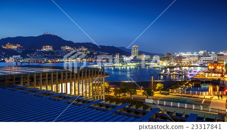 Night view of Nagasaki 23317841