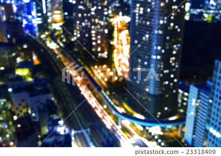 城市夜景和光 23318409