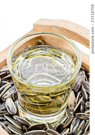 Sunflower Oil with seeds. Sunflower Oil with seeds. 23318708