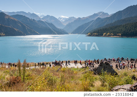 Scenery of Heaven Lake,  Tianchi National Geopark 23318842