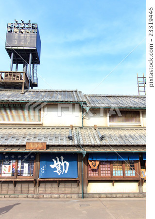 東北高速公路漢宇停車場江戶時代風格的建築 23319446