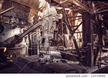Old blast furnace workshop Old blast furnace workshop 23319600