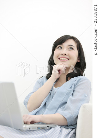 thinking woman 23319871