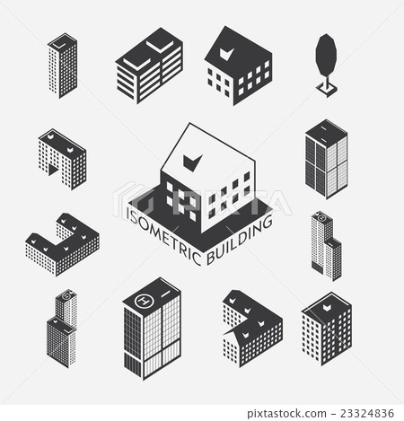 Building icon set Building icon set 23324836