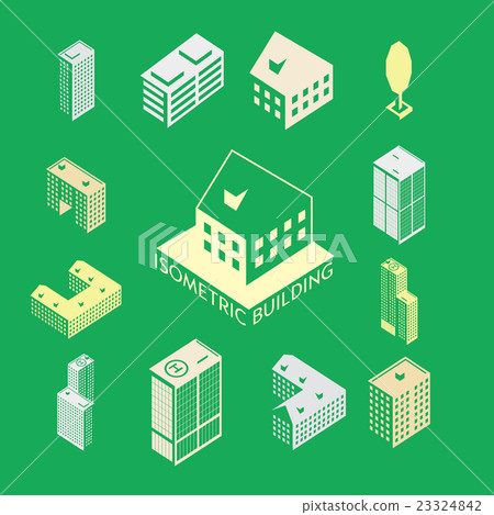 Building icon set Building icon set 23324842