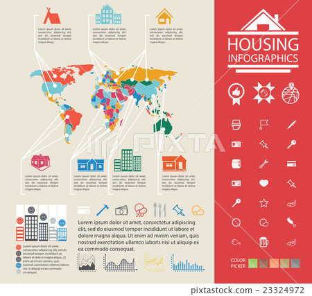 Housing Infographics. 23324972