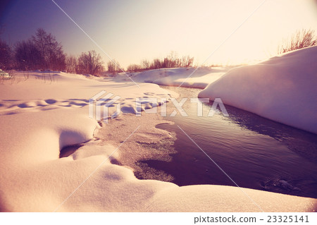 March on the creek snow ice water March on the creek snow ice water 23325141