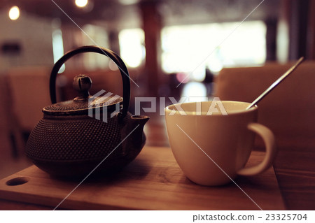 view of the restaurant warm toning view of the restaurant warm toning 23325704