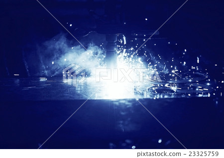 background sparks from welding background sparks from welding 23325759