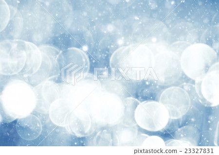 silvery blue highlights snow rain water blurred background 23327831