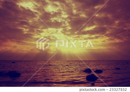 Texture clouds sunset background 23327832