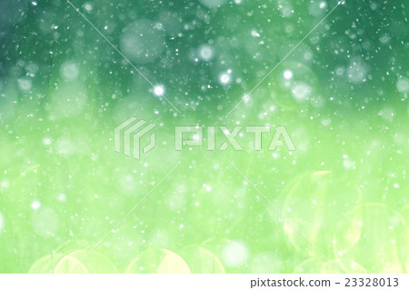 Green background bokeh blurred glare rain 23328013