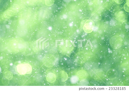 Green background bokeh blurred glare rain 23328185