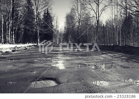 broken road spring holes broken road spring holes 23328186