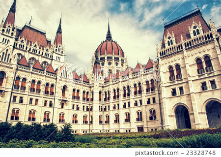 Hungarian parliament building in Budapest, Hungary Hungarian parliament building in Budapest, Hungary 23328748