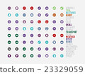 Icons simple sorted set for web and graphics 23329059