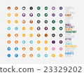 Icons simple sorted set for web and graphics 23329202