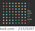 Icons simple sorted set for web and graphics 23329207