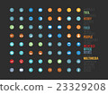 Icons simple sorted set for web and graphics 23329208