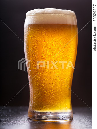 glass of beer glass of beer 23329337