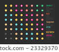 Collection of quality sorted icons on various topi 23329370
