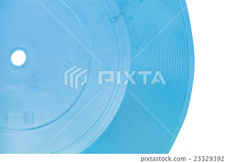 blue transparent flexi disc close up blue transparent flexi disc close up 23329392