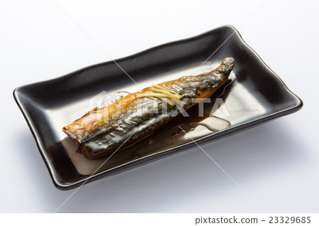 Boiled mackerel 23329685