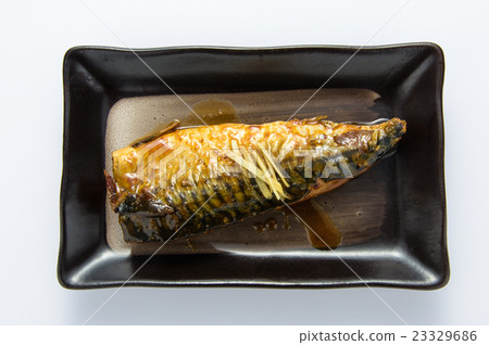 Boiled mackerel Boiled mackerel 23329686