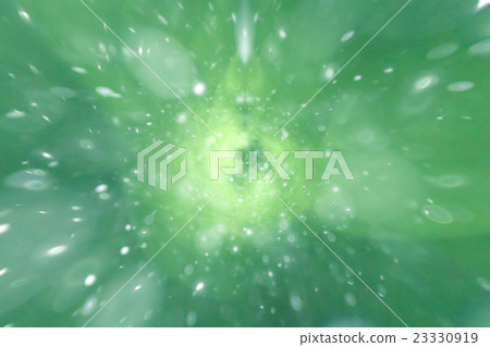 Green background bokeh blurred glare rain 23330919