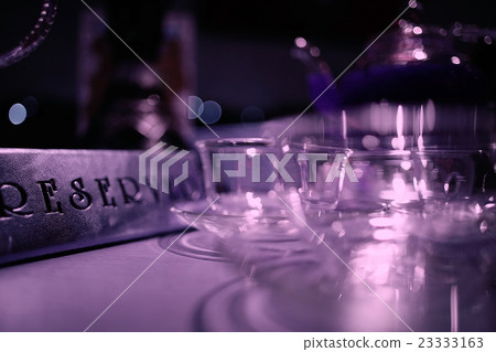 restaurant table reserved 23333163