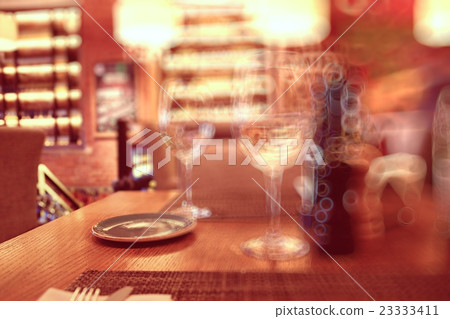 blur the background in a French restaurant blur the background in a French restaurant 23333411