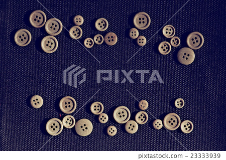 background wooden buttons Hand Made 23333939