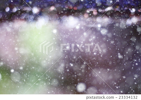silvery blue highlights snow rain water blurred background 23334132