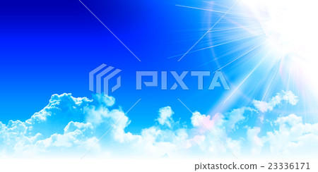 天空太陽風景背景 天空太陽風景背景 23336171