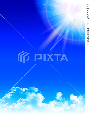 天空太陽風景背景 天空太陽風景背景 23336172